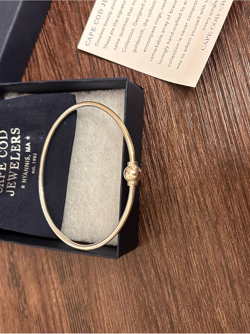 Cape Cod Jewelers Single Ball Bracelet